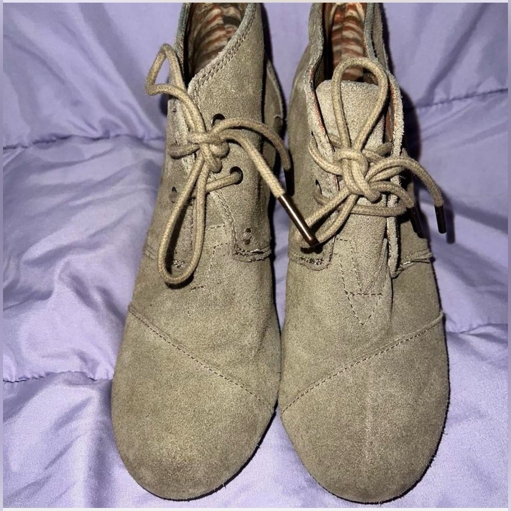 TOMS Suede Ankle Boots